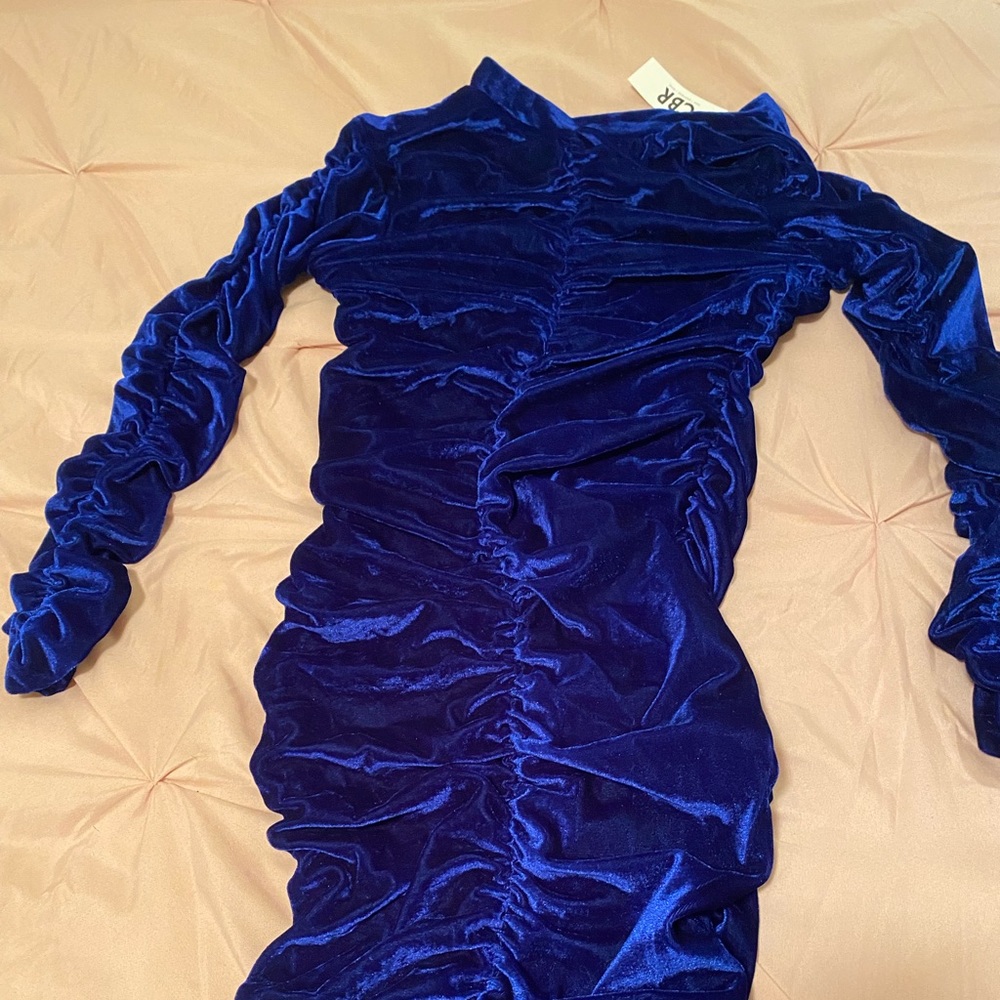 Sexy blue dress